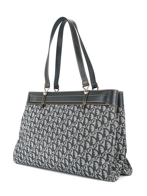 dior trotter tote|Dior trotter cloth handbag.